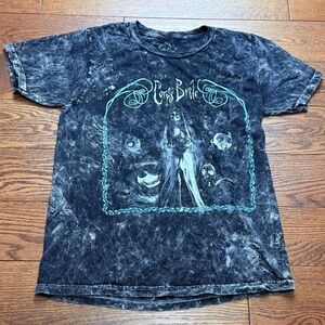 Tim Burton’s Corpse Bride Tie dye Tshirt - Xs